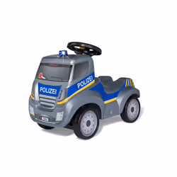 rolly toys Truck Police Camion à conducteur porté