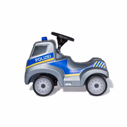 rolly toys Truck Police Camion à conducteur porté