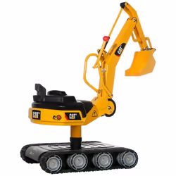 rolly toys Caterpillar - Excavatrice Cat Métal, 3 an(s), Métal, Plastique, Jaune, Noir