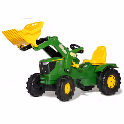 rolly toys rollyFarmtrac John Deere 6210R, 3 an(s), 4 roue(s), Vert, Jaune