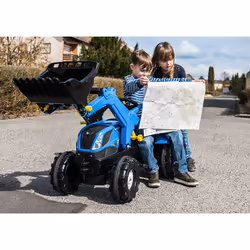 rolly toys rollyFarmtrac New Holland Tracteur à conducteur porté