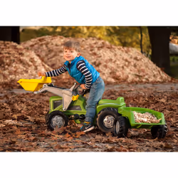 rolly toys rollyKiddy Futura Tracteur à conducteur porté