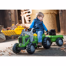 rolly toys rollyKiddy Futura Tracteur à conducteur porté