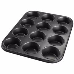 Dr. Oetker 4006501014825, Muffin mould, Rond, Surface plate, Noir, Noir, Allemagne