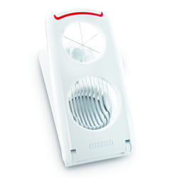 Leifheit 03121 Coupe-œufs Blanc Plastique, Acier inoxydable