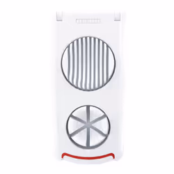 Leifheit 03121 Coupe-œufs Blanc Plastique, Acier inoxydable