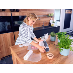 Leifheit Vacu Power 300 appareil à emballage sous vide 750 mbar Noir, Turquoise, Blanc - Vue supplémentaire 4