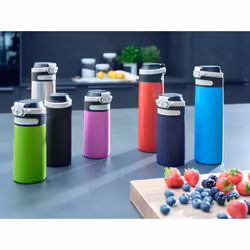 Leifheit 03247 thermos 350 ml Noir, Bleu Acier inoxydable - Vue supplémentaire 11