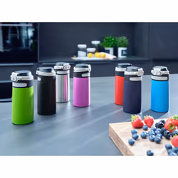 Leifheit 03247 thermos 350 ml Noir, Bleu Acier inoxydable - Vue supplémentaire 12
