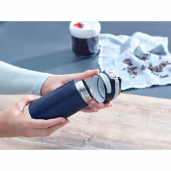 Leifheit 03247 thermos 350 ml Noir, Bleu Acier inoxydable - Vue supplémentaire 4