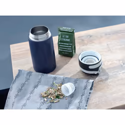 Leifheit 03247 thermos 350 ml Noir, Bleu Acier inoxydable - Vue supplémentaire 6