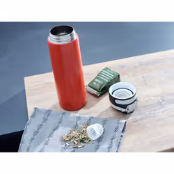 Leifheit 03273 thermos 600 ml Noir, Rouge Acier inoxydable - Vue supplémentaire 5