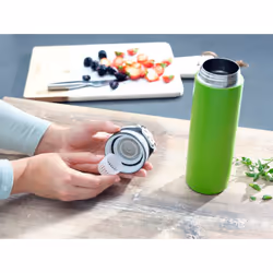 Leifheit 03277 thermos 600 ml Noir, Vert Acier inoxydable - Vue supplémentaire 4