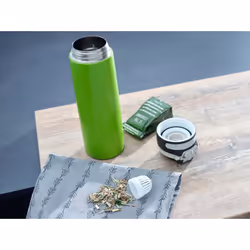 Leifheit 03277 thermos 600 ml Noir, Vert Acier inoxydable - Vue supplémentaire 5