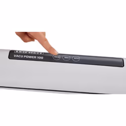 Leifheit Vacu Power 100 appareil à emballage sous vide 500 mbar Noir, Turquoise, Blanc