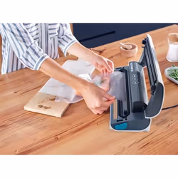 Leifheit Vacu Power 100 appareil à emballage sous vide 500 mbar Noir, Turquoise, Blanc