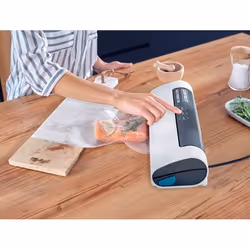 Leifheit Vacu Power 100 appareil à emballage sous vide 500 mbar Noir, Turquoise, Blanc - Vue supplémentaire 4