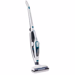 Leifheit PowerVac 2in1, Sec, Cyclonique, Cyclonique, Tapis, Sol dur, Marches d’escalier, Sans sac, Noir, Bleu, Blanc