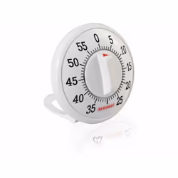 Leifheit 22600, Minuteur mécanique de cuisine, Blanc, 60 min, 1 pièce(s)