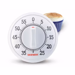 Leifheit 22600 Minuteur mécanique de cuisine Blanc