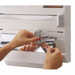 Leifheit 25723 support de papier essuie-main Support de papier toilette monté au mur Blanc