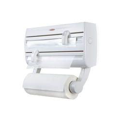 Leifheit Parat F2 Support de papier toilette monté au mur Aluminium, Plastique Blanc