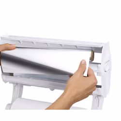 Leifheit Parat F2 Support de papier toilette monté au mur Aluminium, Plastique Blanc - Vue supplémentaire 4