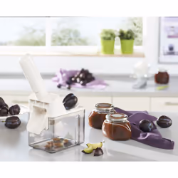 Leifheit 37300 Vide-pomme Blanc Prune