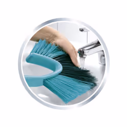 Leifheit 41510 brosse de nettoyage Aluminium, Noir, Turquoise