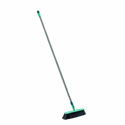 Leifheit 45032 balai Intérieure Balai à poils souples Plastique Noir, Turquoise