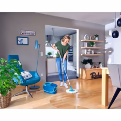 Leifheit 52094 accessoire pour éponger Tête de serpillère Vert, Blanc