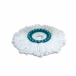 Leifheit 52095, Tête de serpillère, Turquoise, Blanc, Microfibre, Polypropylène (PP), 1 pièce(s), 225 mm, 260 mm