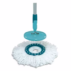 Leifheit 52095 accessoire pour éponger Tête de serpillère Turquoise, Blanc
