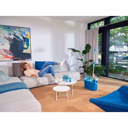 Leifheit 52120 seau et système de lavage Réservoir unique Bleu, Vert - Vue supplémentaire 14