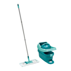 Leifheit Profi XL balai à franges et balai-éponge Microfibre 8000 ml Humide Bleu, Blanc