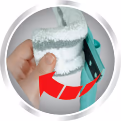 Leifheit 55246 outil pour nettoyage des carreaux Gris, Blanc