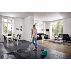 Leifheit Combi Clean M seau et système de lavage Réservoir unique Turquoise - Vue supplémentaire 11