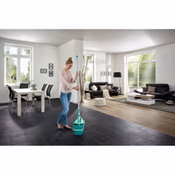 Leifheit Combi Clean M seau et système de lavage Réservoir unique Turquoise - Vue supplémentaire 12