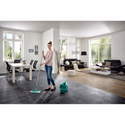 Leifheit Combi Clean M seau et système de lavage Réservoir unique Turquoise - Vue supplémentaire 17
