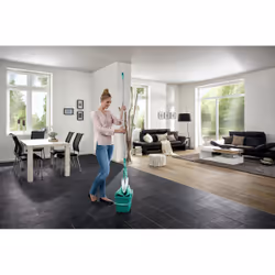 Leifheit Combi Clean M seau et système de lavage Réservoir unique Turquoise - Vue supplémentaire 6