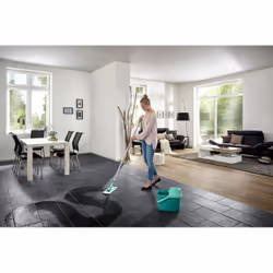 Leifheit Combi Clean M seau et système de lavage Réservoir unique Turquoise - Vue supplémentaire 7