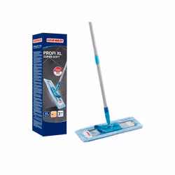 Balai serpillère Leifheit Profi XL super soft 55457 balai essoreur 42cm lave sol avec housse idéal pour parquet et sols fragi ...