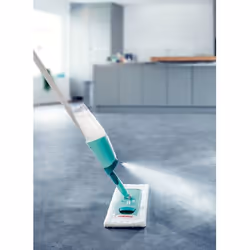 Leifheit Easy Spray XL balai à franges et balai-éponge Microfibre Sec&humide Vert, Blanc