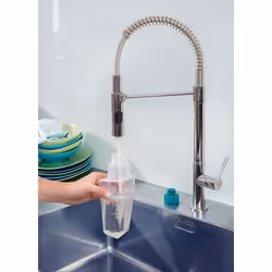 Leifheit Easy Spray XL balai à franges et balai-éponge Microfibre Sec&humide Vert, Blanc - Vue supplémentaire 4