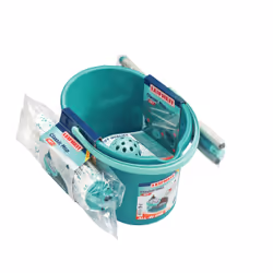 Leifheit 56792 seau et système de lavage Réservoir unique Turquoise, Blanc - Vue supplémentaire 11