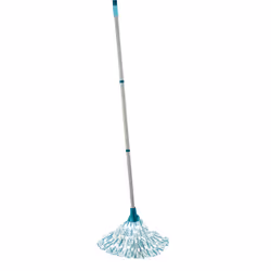 Leifheit 56792 seau et système de lavage Réservoir unique Turquoise, Blanc