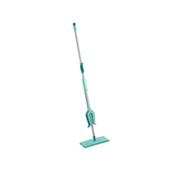 Leifheit Picobello M balai à franges et balai-éponge Fibre Sec&humide Bleu, Acier