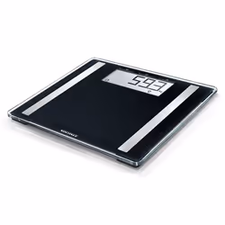 Soehnle Scale Shape Sense Control 100, Pèse-personne électronique, 180 kg, 100 g, Noir, kg, lb, ST, Carré