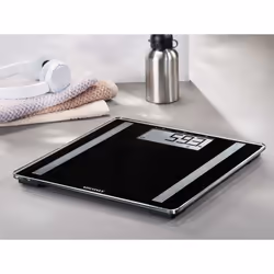 Soehnle Scale Shape Sense Control 100 Carré Noir Pèse-personne électronique