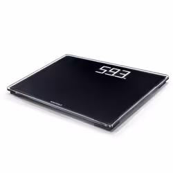 Soehnle Style Sense Comfort 500, Pèse-personne électronique, 180 kg, 100 g, Noir, kg/lb, Carré